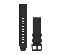 Garmin QuickFit 22 Watch Band - Cuero negro