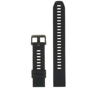 Garmin - QuickFit, bandas de reloj, silicona negra, 20mm (grande)