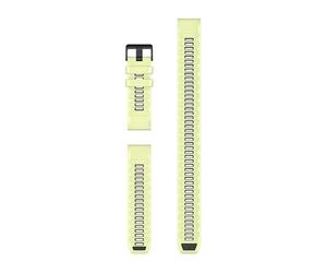GARMIN QuickFit - Correa de reloj de 26 mm, silicona citron, juego de 3 piezas, bandas anchas intercambiables para tu reloj de buceo compatible, correa de reloj inteligente con correa de ajuste