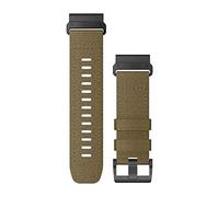 Garmin QuickFit - Correa de repuesto para reloj, 26 mm, correa de nailon marrón coyote, canela, talla única, Moderno