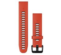 GARMIN Quickfit Correa De Silicona 20 Mm Rojo Llama/Gris 010-13279-04