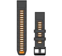 Garmin Quickfit Pulsera De Silicona 22 Mm Grafito/Naranja De Chispa 010-13392-05