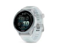 Garmin® Forerunner® 570, 42 mm, Reloj Inteligente avanzado GPS para Correr y triatlón, Pantalla AMOLED, características de Entrenamiento y recuperación, Aluminio Azul Nube con Banda translúcida de