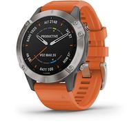 Garmin - Reloj GPS con Pulsómetro Fenix 6 Zafiro Titanio