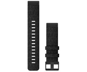 Garmin - Relojes deportivos - Bracelet Quickfit 22mm Nylon Premium Noir de Nylon - Negro Negro one size