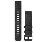 Garmin - Relojes deportivos - Correas de reloj QuickFit® 20 Nylon negro jaspeado de Nylon - Negro Negro