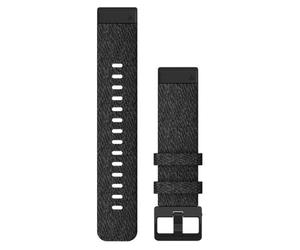 Garmin - Relojes deportivos - Correas de reloj QuickFit® 20 Nylon negro jaspeado de Nylon - Negro Negro one size