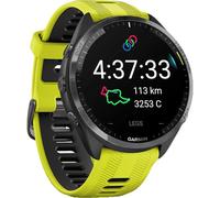 Garmin Runners Smartwatch Forerunner 965 | 23 días de duración de la batería en Modo de Reloj Inteligente con Pantalla Colorida y Pantalla táctil Amoled | Mapas Integrados y métricas de Entrenamiento