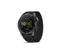 Reloj Garmin Enduro 2 PRO Sapphire Solar, Titan Carbon Gray DLC/ Black Nylon Band 010-02754-01 Talla ONE SIZE