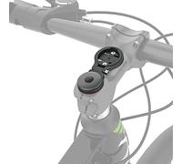 Garmin Soporte de vástago - Montaje frontal ajustable para computadora Garmin Edge, bicicleta de carretera compatible con Wahoo Elemnt, Bryton, Cateye (negro)