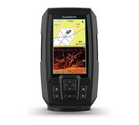 Garmin Striker 4cv con transductor, buscador de Peces GPS de 4 Pulgadas con transductor de sonda de escaneo Chirp Tradicional y ClearVu y Software de mapeo de contornos Quickdraw Integrado