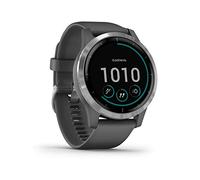 Garmin Unisex adulto Reloj Inteligente con GPS y Funciones de Control de la Salud Durante Todo el Día, Gris, M