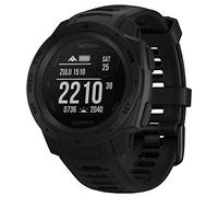 Garmin Instinct Tactical, Reloj inteligente con GPS resistente al agua, funciones tácticas, funciones deportivas, pulsioximetría y notificaciones del smartphone, Negro