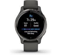 Garmin Venu 2S Reloj inteligente con GPS, música y deportes, Gris Pizarra