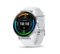 Garmin Venu 3 Reloj Smartwatch 45mm Bisel Acero Inoxidable con Caja y Correa de Silicona Blanca