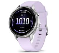 Garmin Venu 4, 41 mm, Smartwatch Premium con GPS, Pantalla táctil AMOLED, Diseño de Acero Inoxidable, Linterna LED, Funciones avanzadas de Salud y Forma física, 10 días de autonomía, Lila