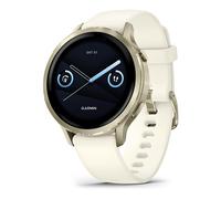 Garmin Venu 4 41mm Reloj Inteligente con GPS Pulsera Silicona Beige/Lunargold