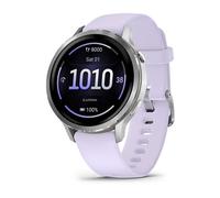 Garmin Venu 4 Bluetooth WiFi GPS 41mm AMOLED Morado Correa Silicona Resistencia Agua 5ATM SpO2 Pulsómetro Monitor Sueño