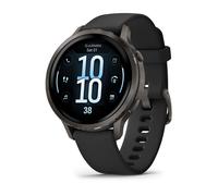 Garmin Venu 4, 41 mm, Smartwatch Premium con GPS, Pantalla táctil AMOLED, Diseño de Acero Inoxidable, Linterna LED, Funciones avanzadas de Salud y Forma física, 10 días de autonomía, Negro