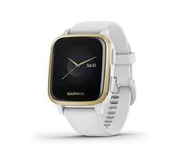 Garmin Venu Sq, Reloj Inteligente con GPS, Color Blanco y Dorado