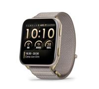 Garmin Venu X1, Smartwatch Premium con GPS, Pantalla AMOLED de 2'', Funciones de Salud y Bienestar 24/7, Altavoz y Micrófono Integrados, Mapas, Linterna LED, hasta 8 días de autonomía, Beige