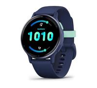 Garmin Vívoactive 5, Smartwatch con GPS, Pantalla AMOLED, Funciones esenciales de salud y forma física y hasta 11 días de autonomía, Azul