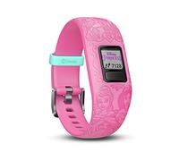 Garmin Vivofit Jr. 2, Monitor de actividad para niños, Banda ajustable, Color Princesas Rosa, Para mayores de 6 años