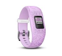 Garmin Vivofit Jr. 2, Monitor de actividad para niños, Banda ajustable, Color Princesas Violeta, Para mayores de 4 años