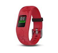 Garmin Vivofit Junior 2 - Lado Oscuro 010-01909-1B - Pulsera de Actividad para Niños, Ajustable, Color Rojo, Talla Única