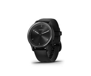 Garmin vívomove Sport, reloj inteligente híbrido con funciones de salud y fitness, pantalla táctil oculta y hasta 5 días de duración de la batería, negro (renovado)