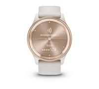 Garmin vívomove Trend Bluetooth GPS NFC 40mm LCD Oro Rosa Correa Beige Resistencia Agua 5ATM SpO2 Pulsómetro