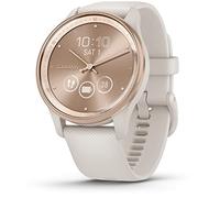 Garmin Vivomove Trend, Elegante Smartwatch Híbrido de 40 mm con Sofisticado Aspecto Analógico, Bisel de Acero Inoxidable y Funciones Inteligentes, Rose Gold Beige
