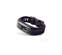 Garmin Vívosmart HR - pulsera de actividad con pulsómetro integrado Garmin Elevate, color púrpura, talla normal