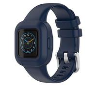 GarminFit JR3 Pulsera de Repuesto de Silicona, Correa Ajustable, Duradera y Transpirable para Niños, 20 G, 12 Colores (Azul Medianoche)