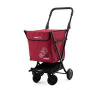 Garmol Carro Compra, Rojo, 850x490x260mm