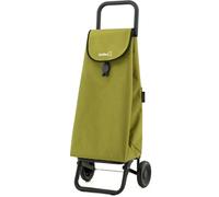 GARMOL Carro de la Compra Plegable 55 litros | Carro de la Compra 2 Ruedas Gran Capacidad | Carrito Compra Plegable Color Verde Aguacate