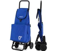 Garmol Carro Compra, Acero Pintado EPOXI, Azul, 66L