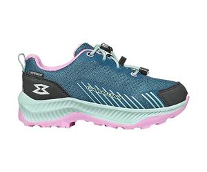 GARMONT 9.81 Kids Pulse WP - Zapatillas de senderismo para niños, Corsair Blue Lavender Rosa, 33 EU