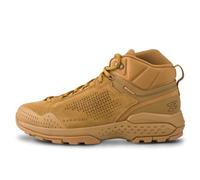 GARMONT TACTICAL T4 Groove - Botas militares y de aplicación de la ley para hombres y mujeres, piel de gamuza, acolchadas, zapatos de senderismo, coyote, talla 10.5