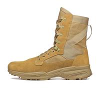GARMONT TACTICAL T8 NFS 670 - Botas de combate militares para hombres y mujeres, ejército, Fuerza Aérea, calzado ligero compatible con AR670-1, piel de ante, coyote, talla 10