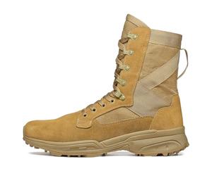 GARMONT TACTICAL T8 NFS 670 - Botas de combate militares para hombres y mujeres, ejército, Fuerza Aérea, calzado compatible con AR670-1, ligeras, piel de ante, Coyote, 10.5 Women/10.5 Men