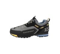 GARMONT Dragontail LT Evo - Zapatillas de senderismo transpirables y estables para hombre, con forro interior de malla y suela antideslizante, zapatos de senderismo, gris y amarillo limón, 42.5 EU