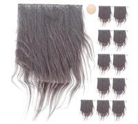 Garneck 1 Juego Conjunto De Accesorios Enanos. Barba De Precortada Suministros y Materiales Para Manualidades Navidad Adulto Navidad Precortado Para Beto Madera