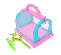 Garneck 1 Juego De Visor De Insectos para Exteriores Lámpara Recinto para Insectos Palo Atrapamoscas Jaula para Lagartos Juguetes Científicos para El Desarrollo