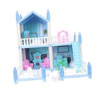 Garneck 1 Juego Ensamblar un Modelo de Villa Equipo de casa de muñecas Equipo de Muestra Juego de casa de muñecas Mini casa Rompecabezas de casa de muñecas casa en Miniatura Juguete AbS