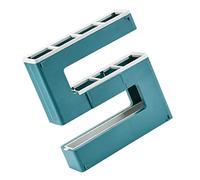 Garneck 1 Pieza Soporte de Pared para Sombrillas con Diseño Forma de Estante Organizador de Plástico con Bandeja de Drenaje Color Verde y Blanco para Hogar y Interiores