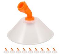 Garneck 10 Boquillas Nebulizadoras de Cobre con Escudo Antiviento para Pulverizadores Eléctricos, Atomización Fina y Riego en Agricultura y Céspedes Pequeños