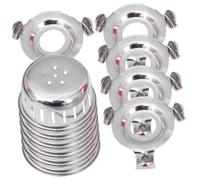 Garneck 10 juegos Kit de Recambios Olla Rápida Presión Cubiertas y Soportes Bloqueo Acero Inoxidable Accesorios Compatibles para Olla Presión Eléctrica Mejora Rendimiento y Seguridad