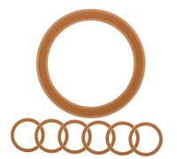 Garneck 10 Piezas Anillo de Sellado de Silicona Junta de Silicona para Tapa de Botella para Botella de Leche Uso Cocina y Hogar