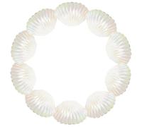 Garneck 10 Piezas Cajas de Dulces Conchas Marinas Cajas de Dulces para Bodas Recipientes de Plástico Náuticos para Fiestas de Playa y Sirenas